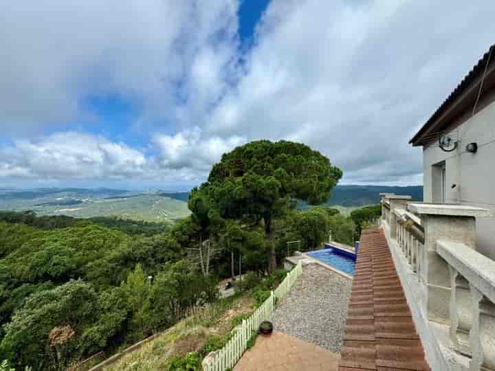 Stunning Mountain View Home with Pool in Serra Brava, Lloret de Mar