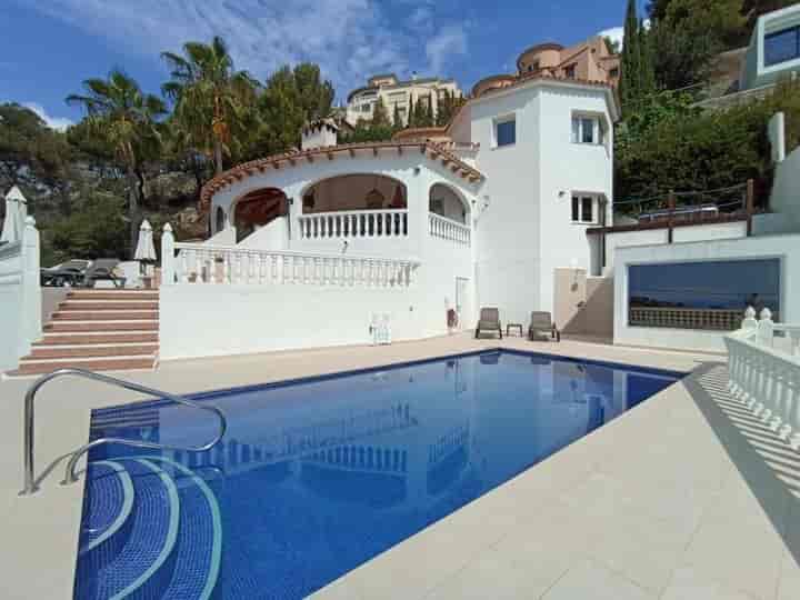 Stunning 4-Bedroom Villa with Sea Views in Moraira