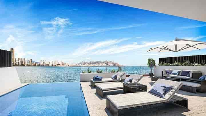 Beachfront Duplex Paradise in Benidorm - Stunning Views Await!