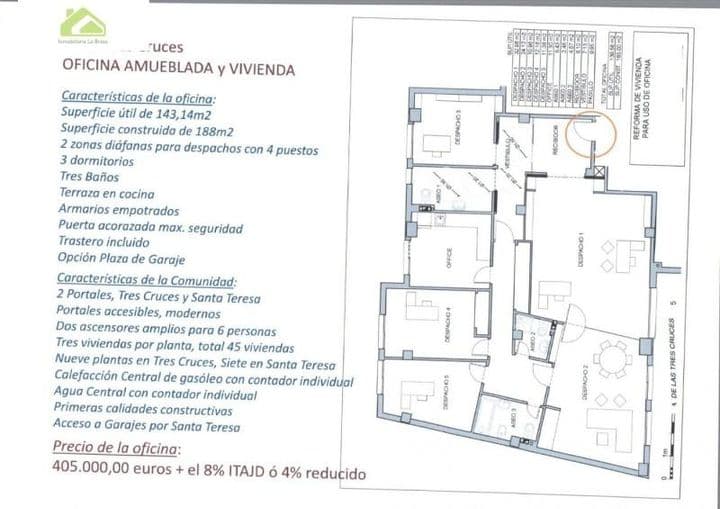 Modern Office Space for Sale in Zamora - Zona Tres Cruces