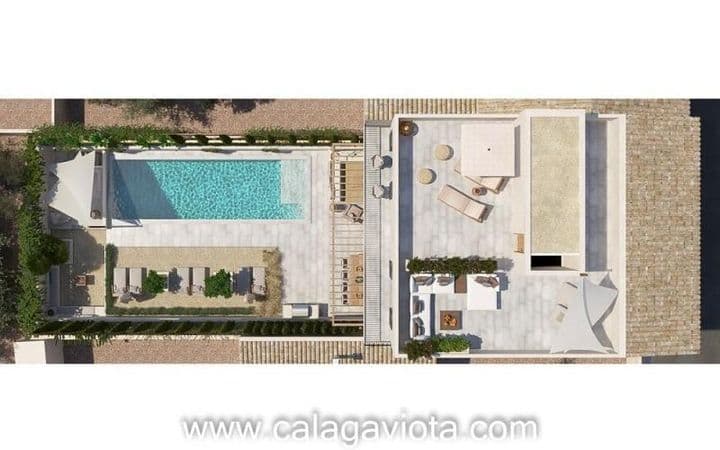 Stunning 4-Bedroom Townhouse in Ses Salines with Pool and Rooftop Terrace