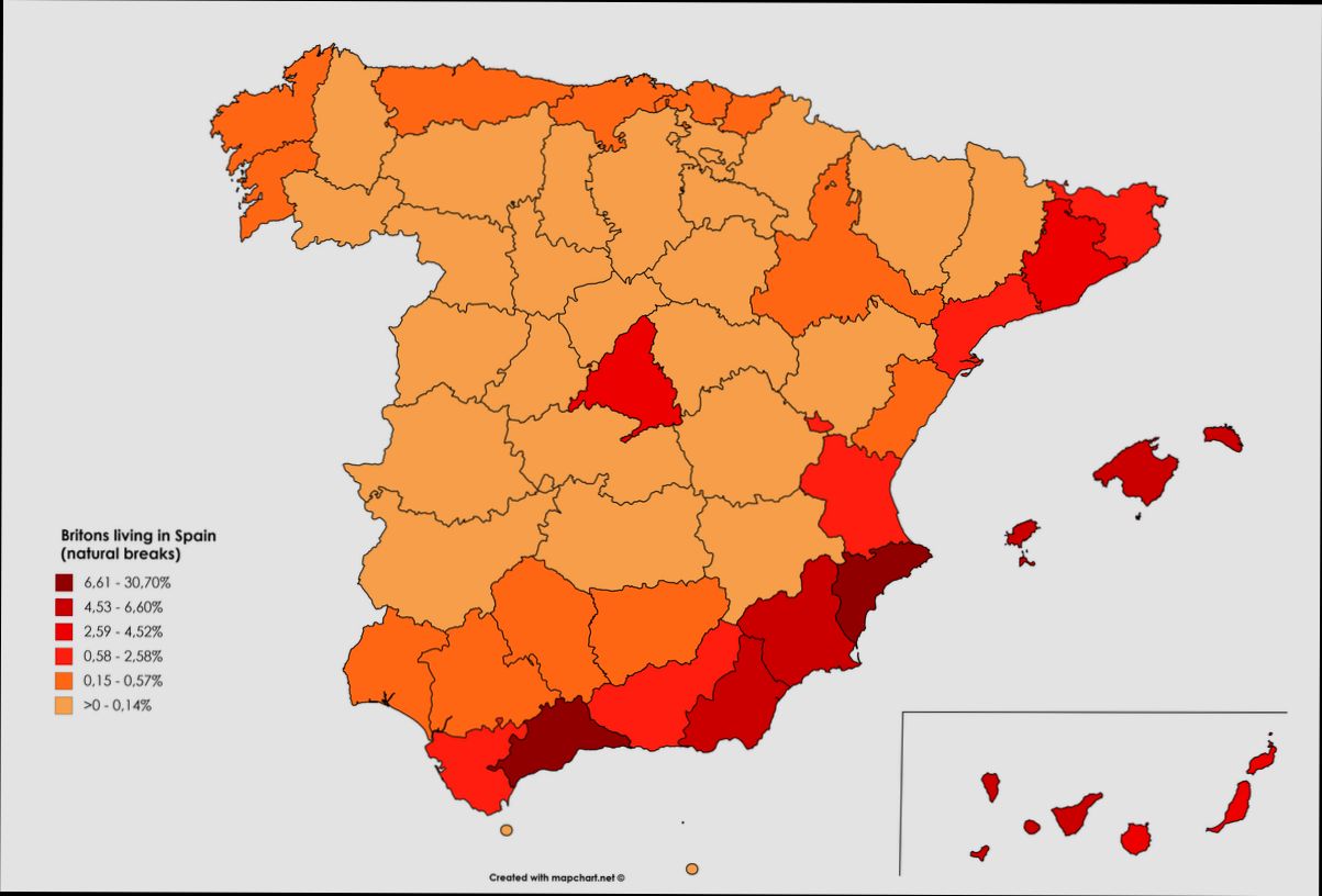 Where do rich Brits live in Spain? preview