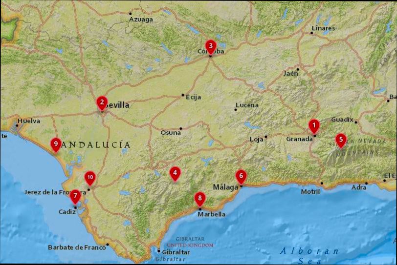 How expensive is traveling in southern Spain? - 0