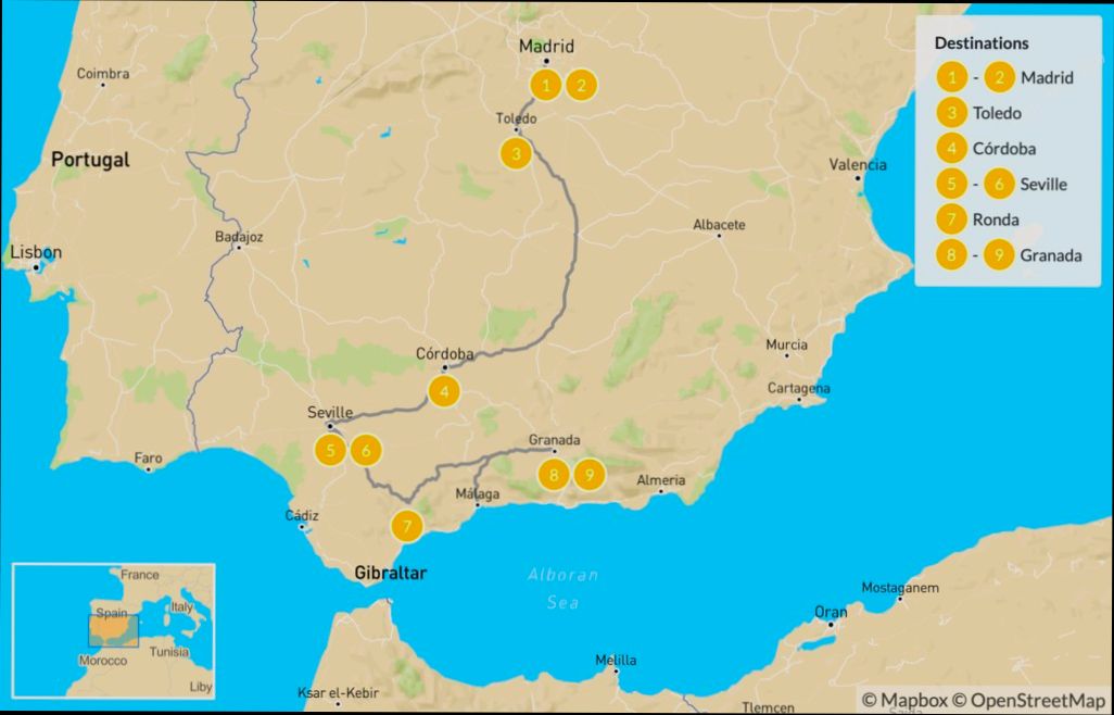 How expensive is traveling in southern Spain? - 7