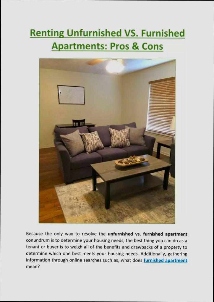 Furnished vs. unfurnished rentals: Which is better for landlords? - 3