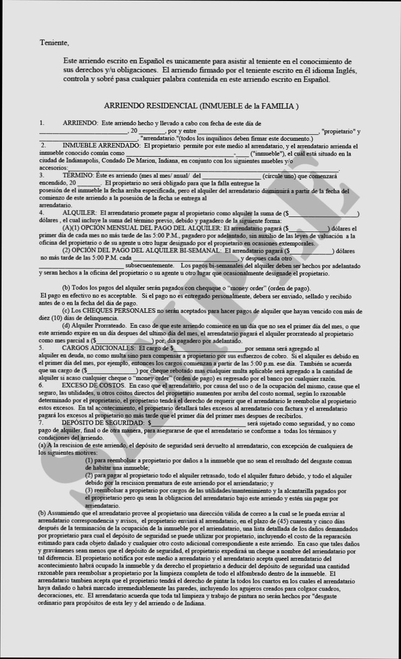 Can you rent in Spain without a job contract? - 3